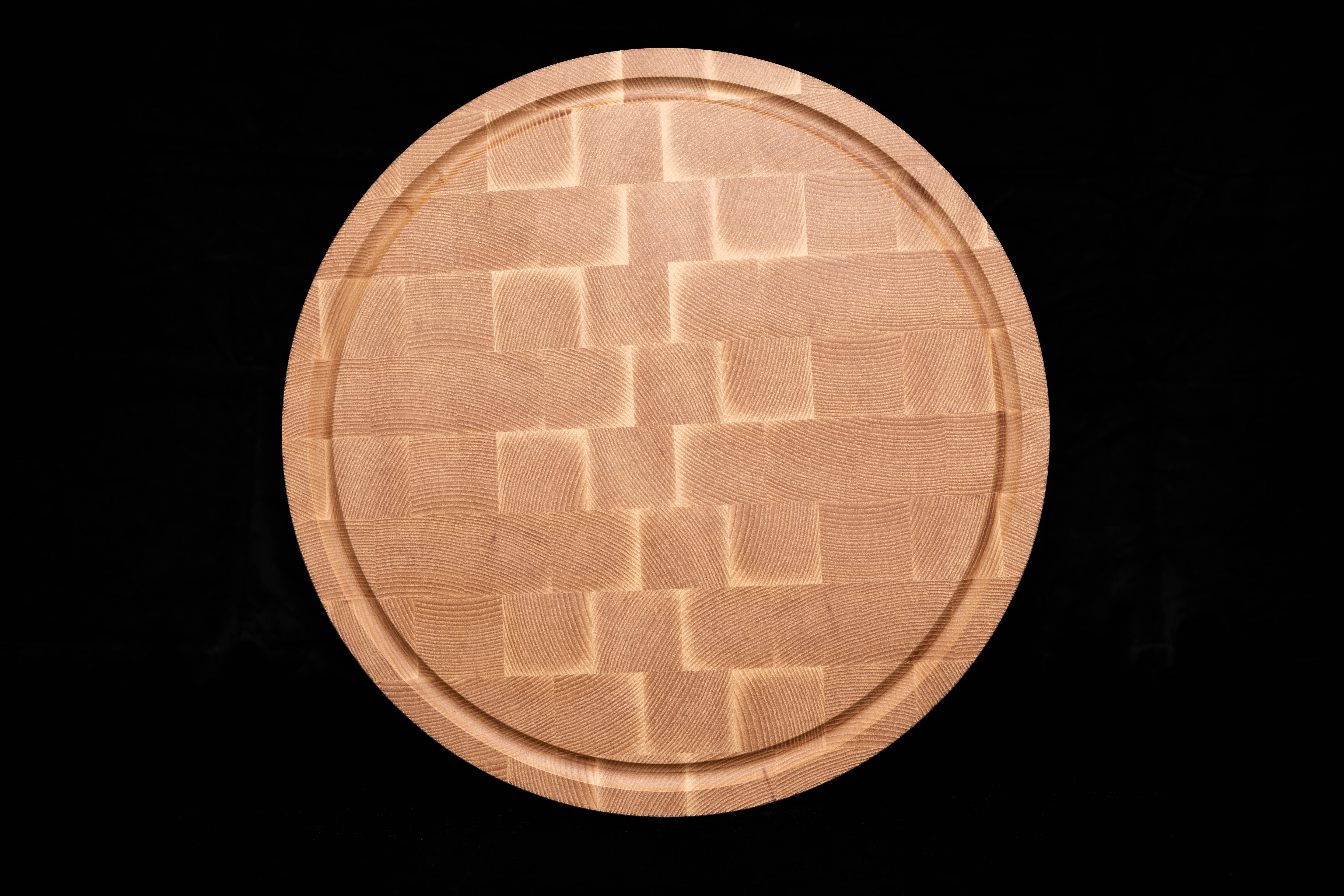 The Round Ash End-Grain Cutting Board